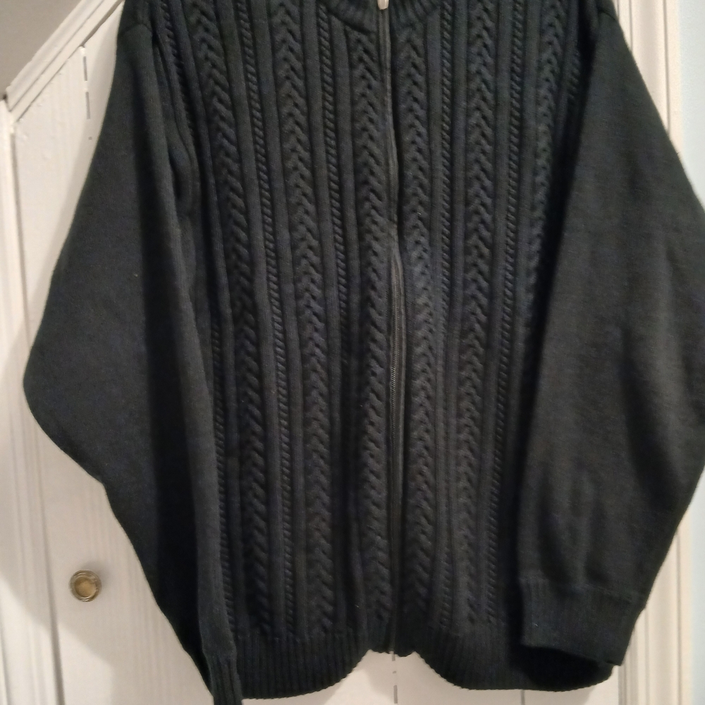 Alex Cannon Men's Da Zip-Up Sweater